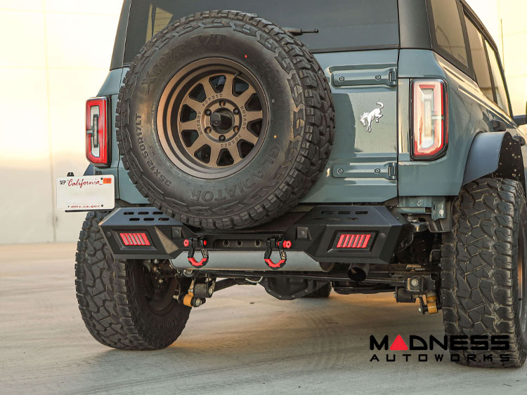 Ford Bronco Rear Bumper - Terra Series - Rear - Attica 4x4